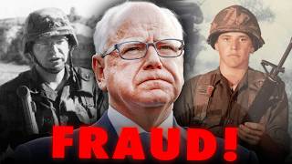 PROOF Tim Walz Is A Stolen Valor Socialist [upl. by Wendye673]