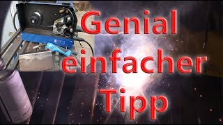 Genial einfacher Tipp  Fülldrahtschweißen ohne Gas [upl. by Aenet]