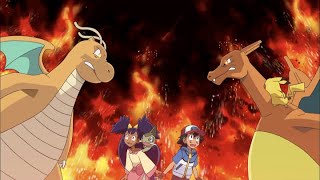 UK Dragonite vs Charizard  Pokémon BW Adventures in Unova and Beyond  Official Clip [upl. by Ralfston74]