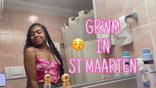 Travel to St Maarten w me  mini grwm 💕 [upl. by Alimaj395]