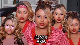 😍❤️ Get the perfect Valentines Day hairstyle with Outre Perfect Hairline Aria [upl. by Gauldin]