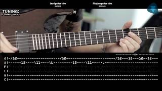 Three Days Grace  I Am Machine Guitar tabs [upl. by Aluor]