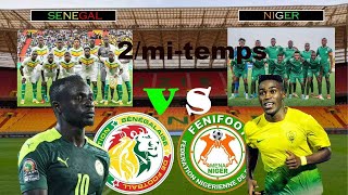 En direct  Suivez la deuxieme mi  temps Sénégal VS Niger en match amical avant la can [upl. by Ner]