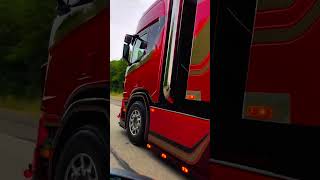 New Scania s770 v8 spotting on the highway semitruck scaniav8 scania770s [upl. by Neahs699]