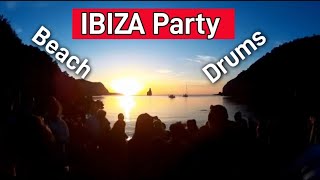 NEU Outdoor Drums amp Sunset Hippie Beach Party Cala Benirras IBIZA  BFampM [upl. by Atinram]