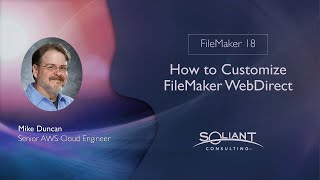 How to Customize FileMaker WebDirect [upl. by Cybill]