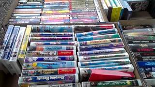 Vhs movies at a garage sale in lacomb [upl. by Ecyob417]