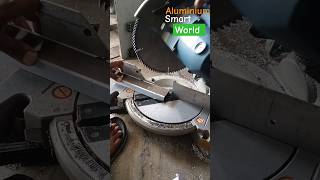 aluminium fabrication  aluminium window  shortsvideo [upl. by Ekihc494]