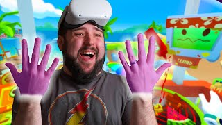 New BEST Oculus Quest Hand Tracking Game Is HereVacation Simulator [upl. by Adall]