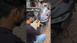 😍Modification on my Sunaina💓 Aprilia rs457  vlog 320 shorts talabtales minivlog [upl. by Gnas]