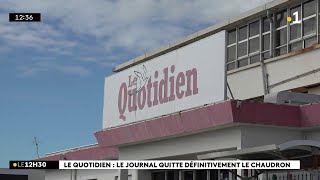 Le Quotidien quitte le Chaudron [upl. by Nrubloc407]