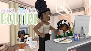 MY DAUGHTERS AFTERSCHOOL ROUTINE  Bloxburg Roleplay [upl. by Natek]