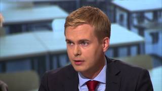 Gustav Fridolin MP pressas om lärarlönerna SVT [upl. by Allenrad839]