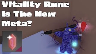 Rune of Vitality VS HC ROS RPG SIM [upl. by Autumn880]