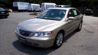 SOLD 2009 Hyundai Azera Limited Walkaround Start up Tour and Overview [upl. by Ardnuas320]