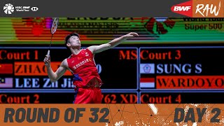 PERODUA Malaysia Masters 2024  Day 2  Court 4  Round of 32 [upl. by Ahselak85]