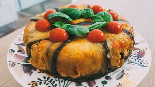 TIMBALLO DI PASTA CON MELANZANE 🍆 Non friggere❗Non smetterai mai di cucinare questo piatto così [upl. by Adel69]