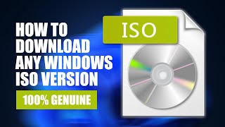 How to Download Any Windows ISO Version [upl. by Staford]