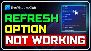 Fix Windows 11 Desktop Not Refreshing Easy Fix [upl. by Kenwee965]