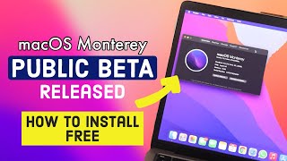 How to Install macOS Monterey Public Beta for FREE in HINDI [upl. by Paule26]