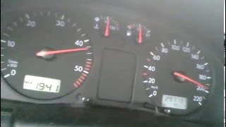 vw passat b5 19tdi acceleration and max speed [upl. by Neely]