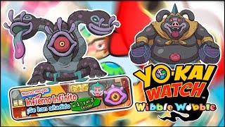 ¡INFIERNO INFINITO NUEVO MAPA  YoKai Watch Wibble Wobble 14 Español [upl. by Fraya]