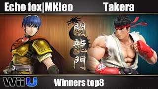 闘龍門  Toryumon  02 Echo fox  MKleo Vs たけらTakera Winners top8 [upl. by Bendick]