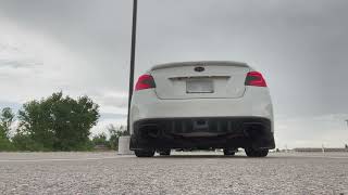 2015 WRX Grimmspeed GESI jpipe v2 amp Remark axle back cold start revs [upl. by Jarrid]