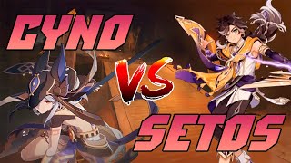 Cyno VS Setos  Genshin Impact [upl. by Armmat]