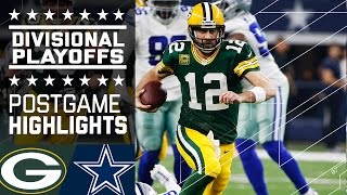 Packers vs Cowboys  NFL Divisional Game Highlights [upl. by Emee457]