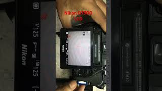 Nikon D7500 LCD screen problem [upl. by Hayton]