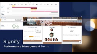 Signify Performance Management Demo Video  V10 [upl. by Ayatal]