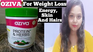 OZIVA PROTEIN AND HERBS for Women  Whey Protein for Weight loss  Review ⚡ [upl. by Cirri]