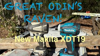 Comparing the new Makita XDT19 to my old tired Makita impact driver [upl. by Suivat752]