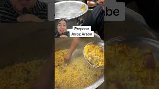 Arroz árabe satisfying food viralvideo foodie [upl. by Angele]