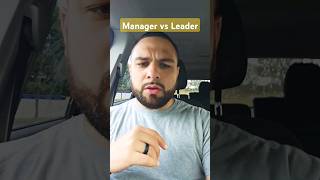 Manager vs Leader My opinion truth career business leadership leader manager opinion NJ [upl. by Couture]