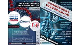 MICROBIAL GENOME amp MICROBIOME ANALYSIS 08082024 [upl. by Olegnad]