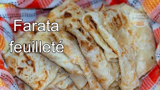 Farata feuilleté étape par étape Mauritian cuisine 🇲🇺 [upl. by Ayortal641]