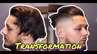 Barber Tutorial How To Fade A Undercut  Man Bun Step By Step Instructions [upl. by Ateikan]