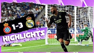 Espanyol 13 Real Madrid  HIGHLIGHTS  LaLiga 202223 [upl. by Georgeta]