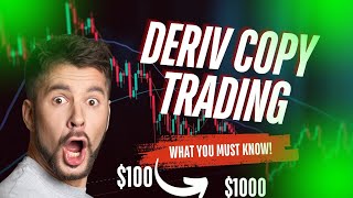 Copy Trading On Deriv CTrader How To Make Money Copy Trading [upl. by Sher]