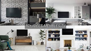 80 idées de meubles Tv  coin télévision 2021 [upl. by Sidoney]