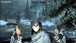 Skyrim Complete Playthrough Part 86  Uttering Hills Cave [upl. by Aicirtel]