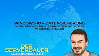 Windows 10 Sicherung ✫ Dateiversionsverlauf auf der Synology DiskStation sichern [upl. by Nicholas90]