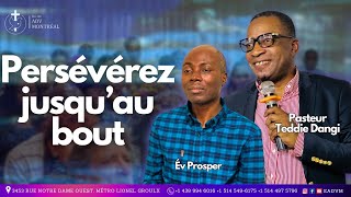 Église ADV Montréal LIVE  Samedi 30 Décembre 2023  Persévérez jusquau bout Évang Propser [upl. by Wilbert]