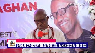 Watch full deliberations during Orodje of Okpe stakeholders meeting in Sapele [upl. by Merrili]