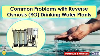 110 Common Problems with Reverse Osmosis RO Drinking Water Plants [upl. by Winton840]