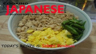 Japanese Recipe for Soboro Donburi Video [upl. by Teiluj]