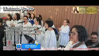 1 Whatsoever You Do 2 This Kingdom Come  communion song  muzikNet20 [upl. by Anaeda]