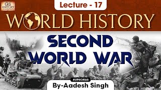 World War 2  World History Series  Lecture  17  UPSC GS History by Aadesh Singh [upl. by Calle]